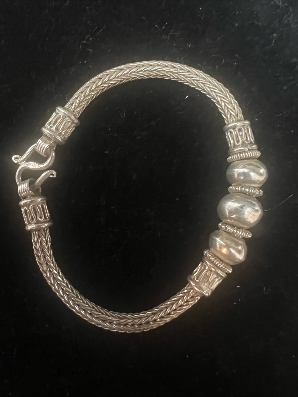 925 STERLING SILVER VINTAGE BRACELET.  GORGEOUS!